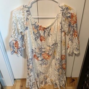 Short dress looks cute with leggings